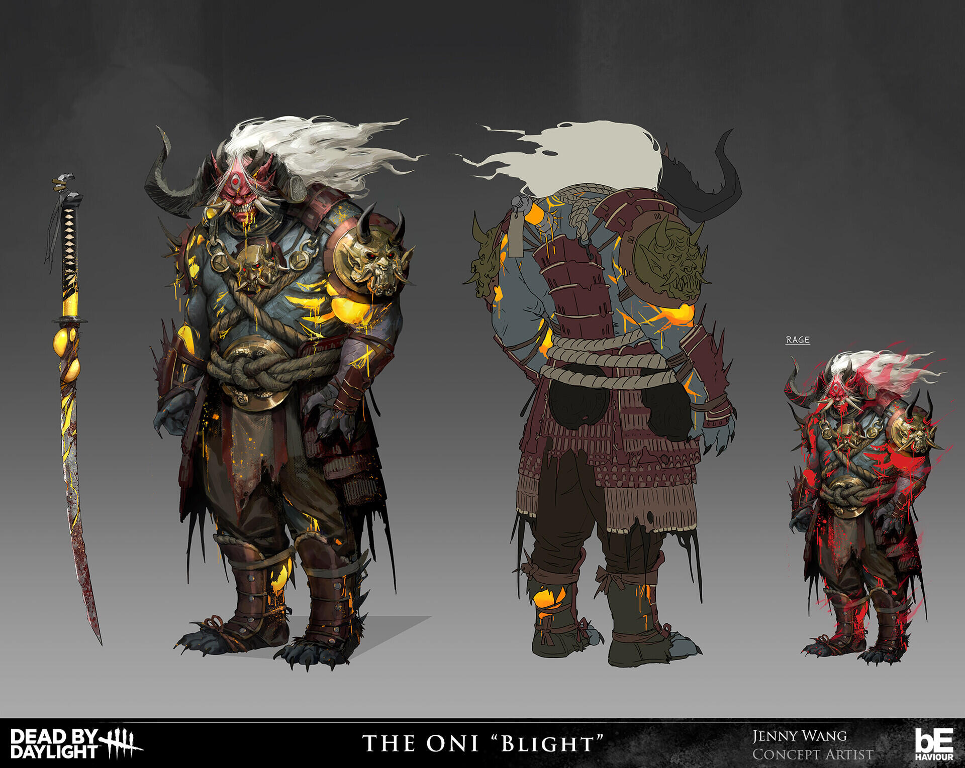 Dead By Daylight - Blight Oni ©BHVR